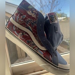 Christmas Vans (Sk8-Hi) December variation